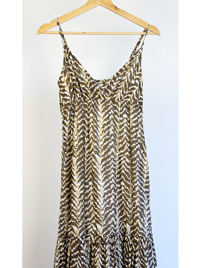 Vestido largo escotado 3