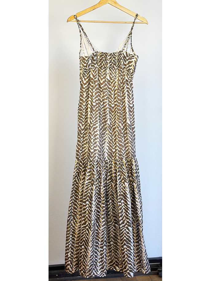 Vestido largo escotado 5