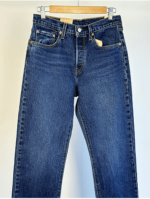 Jeans azul tiro alto