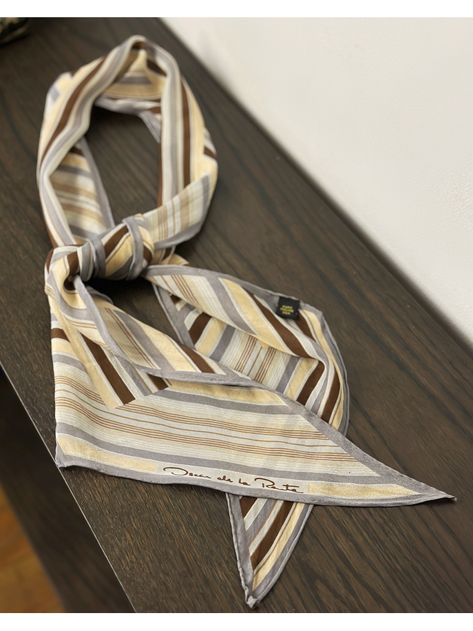 Pañuelo de seda vintage  1