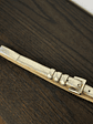 Cinturón metalizado textura piel - Miniatura 2