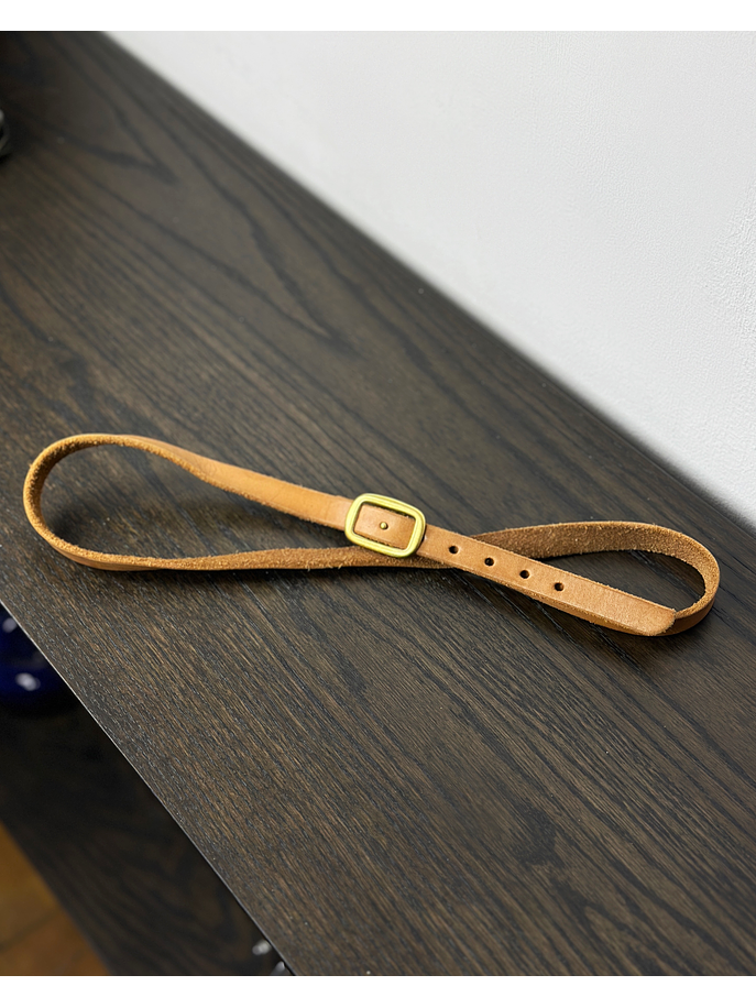 Cinturón de cuero camel 4