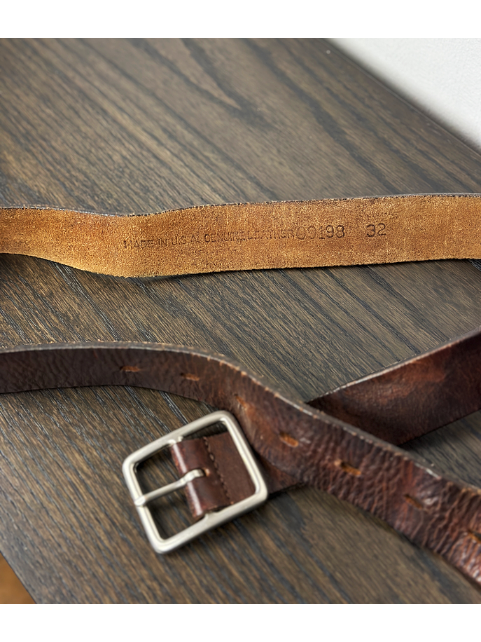 Cinturón de cuero café 5