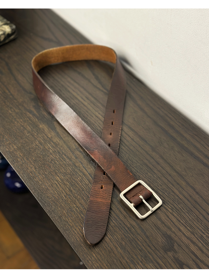 Cinturón de cuero café 1