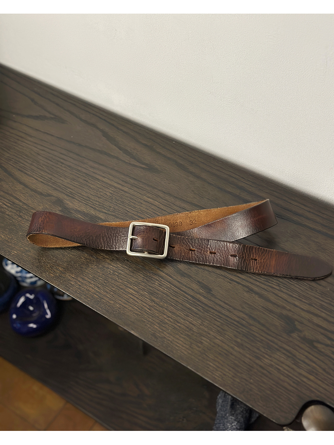 Cinturón de cuero café 6