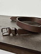 Cinturón de cuero café - Miniatura 2