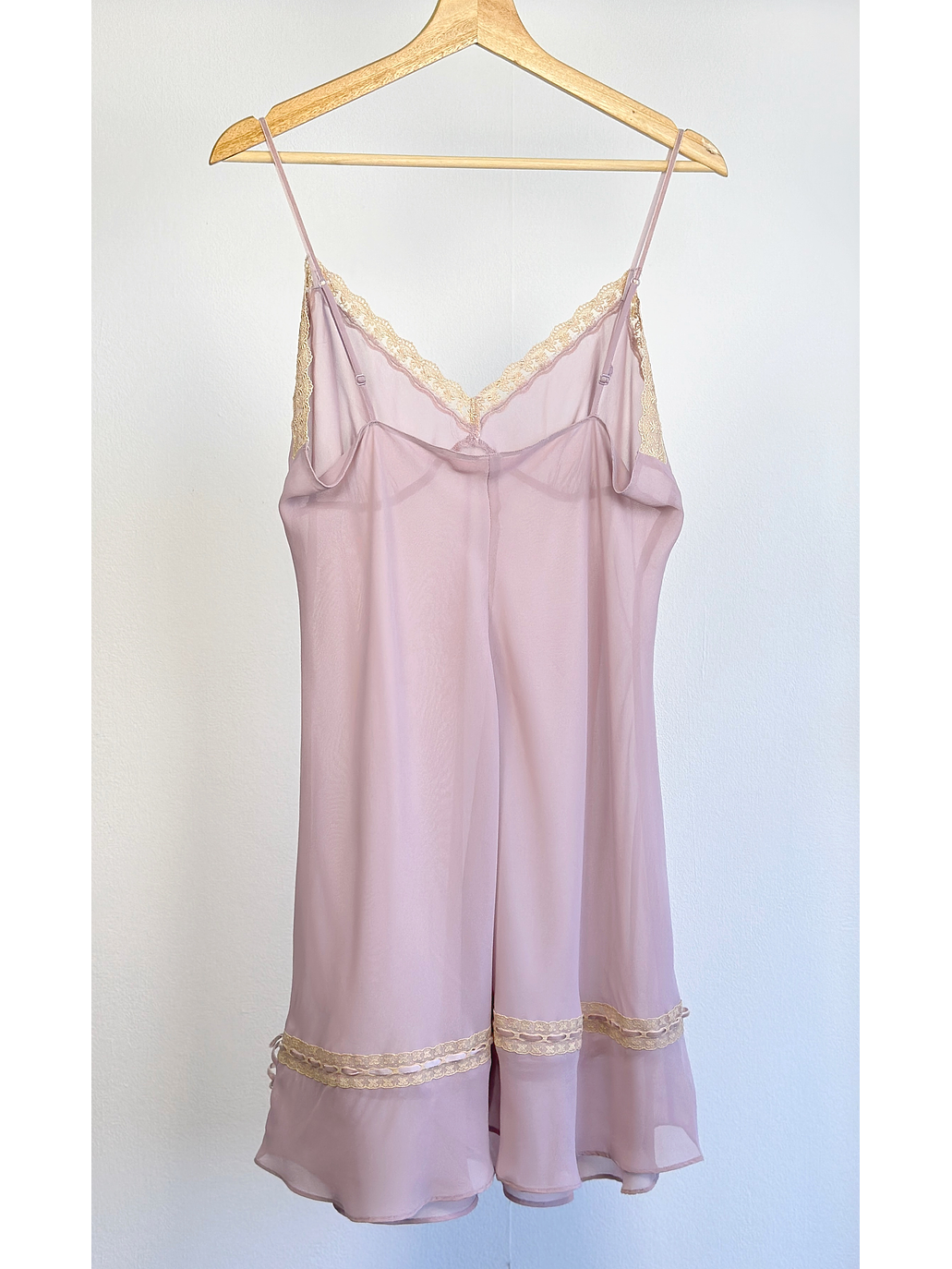 Vestido lencero lila 3