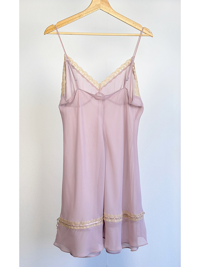 Vestido lencero lila 3