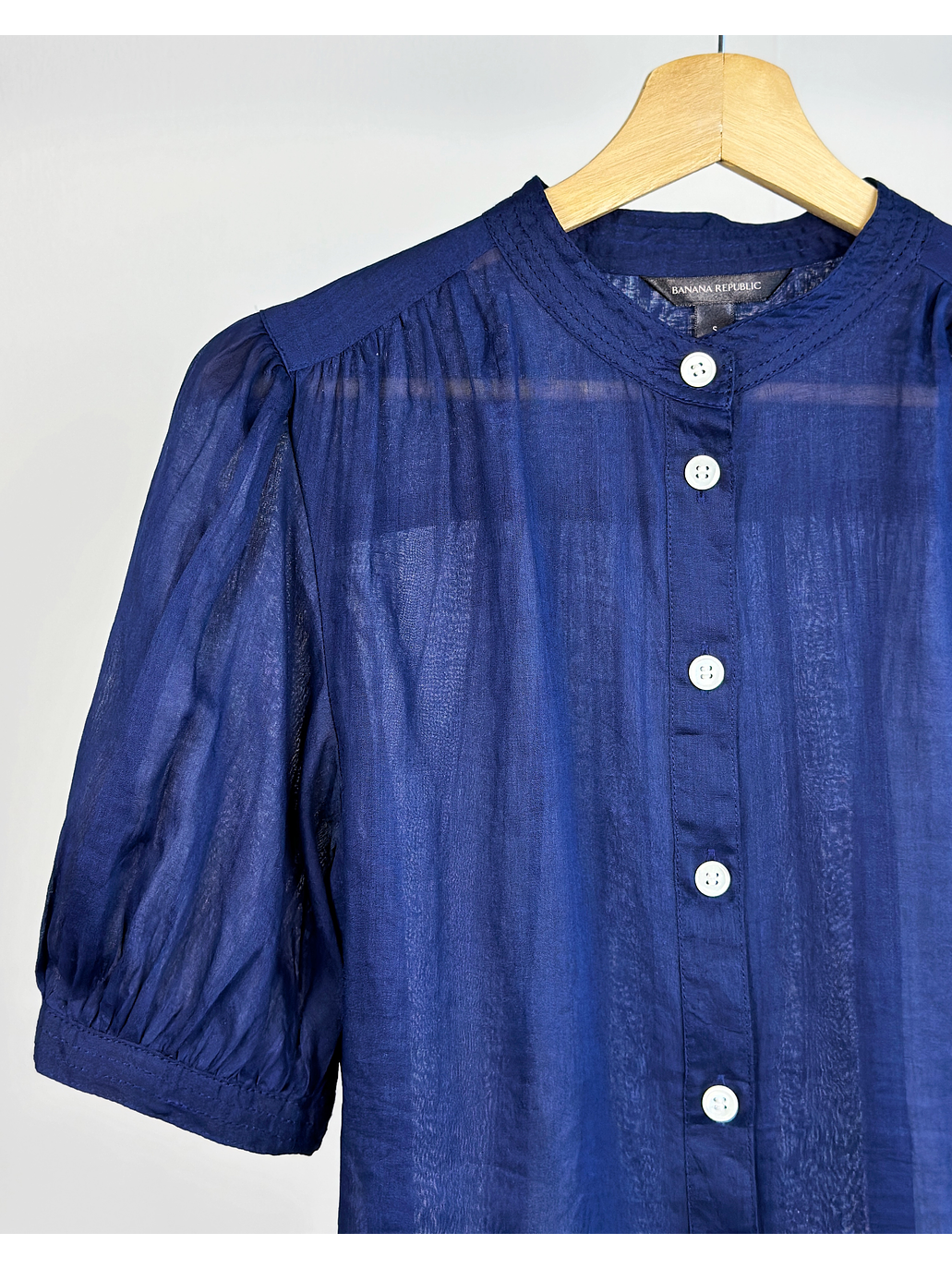 camisa azul manga corta 2