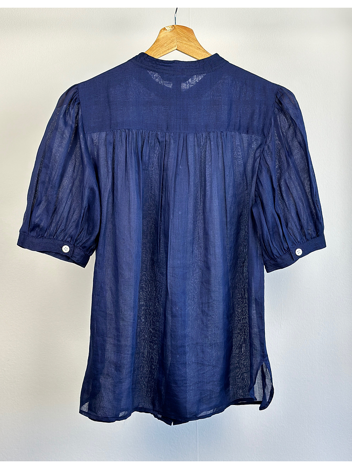 camisa azul manga corta 3