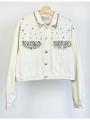 Chaqueta vintage de mezclilla 