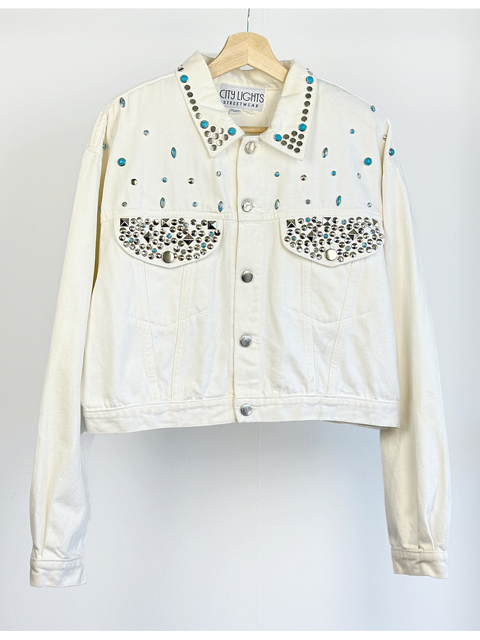 Chaqueta vintage de mezclilla  1