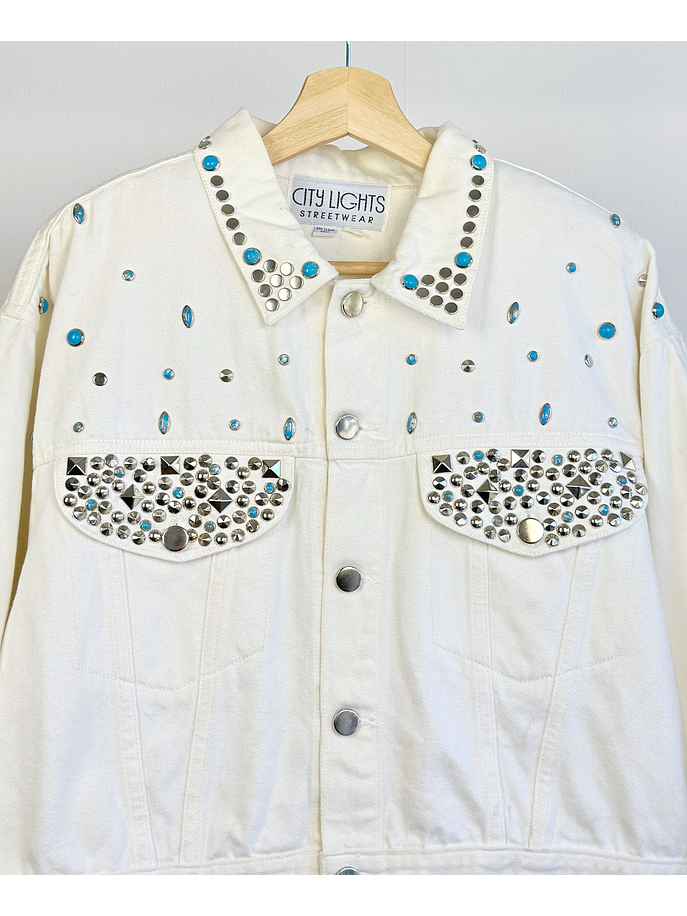 Chaqueta vintage de mezclilla  5