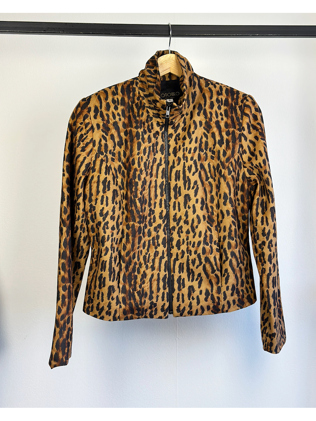 chaqueta vintage animal print 1