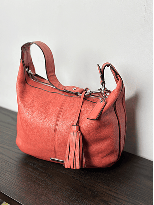 Cartera de cuero sandía