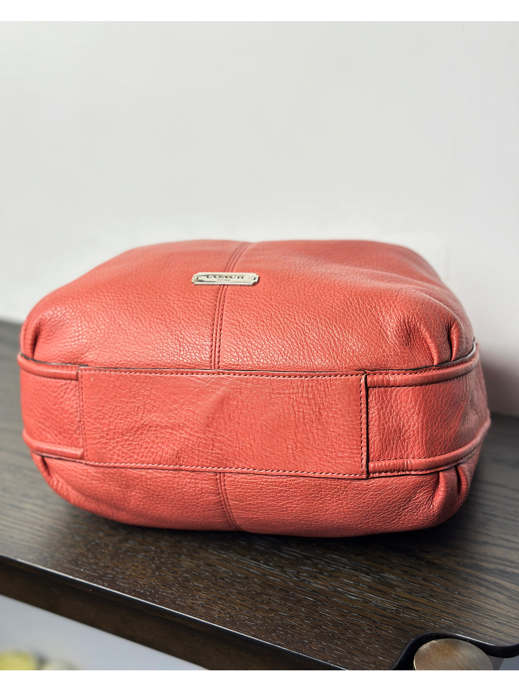 Cartera de cuero sandía 6