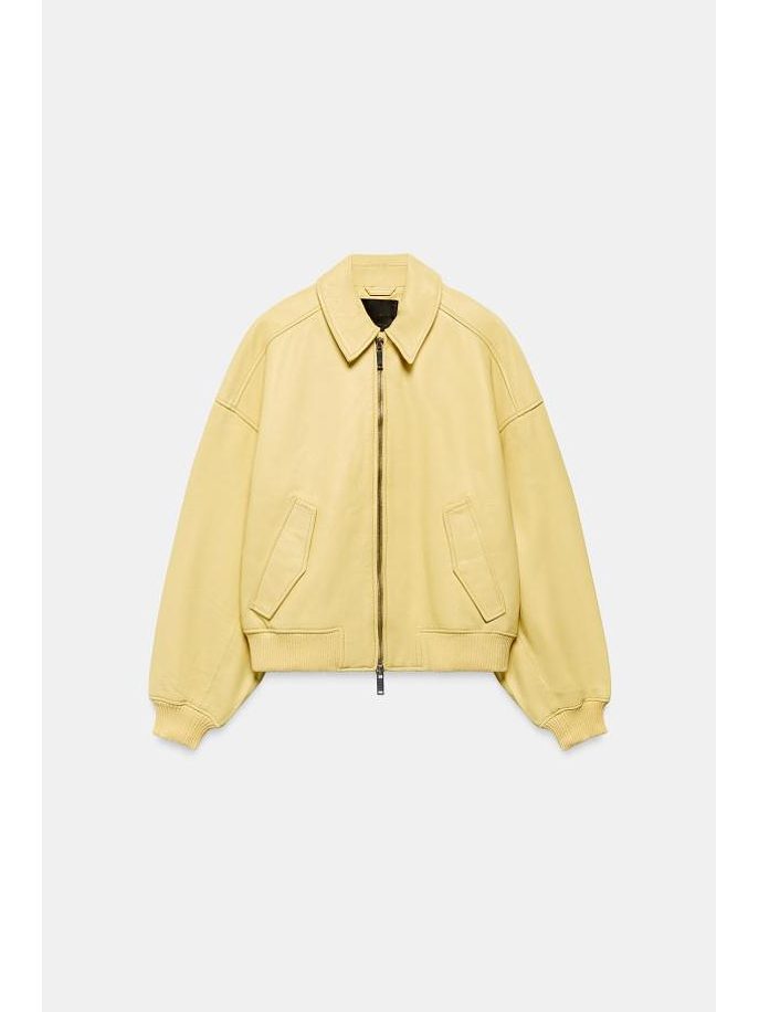 chaqueta de cuero amarilla 9