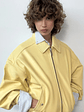 chaqueta de cuero amarilla - Miniatura 11