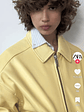 chaqueta de cuero amarilla - Miniatura 12
