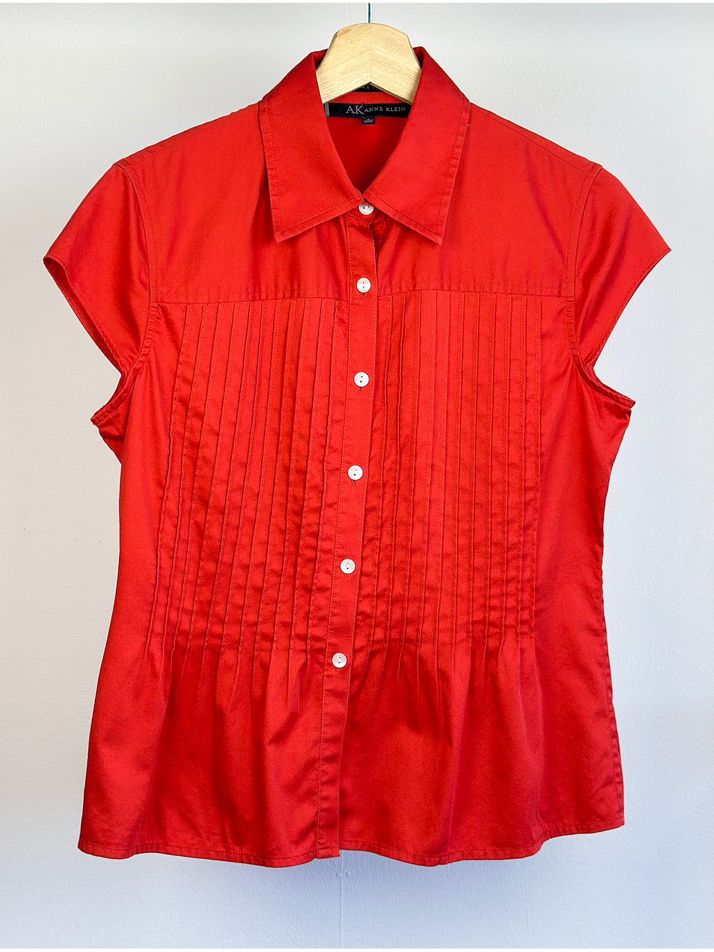 Camisa roja manga corta 1
