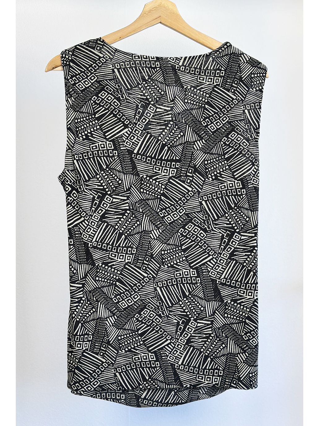 Top de malla drapeado  3