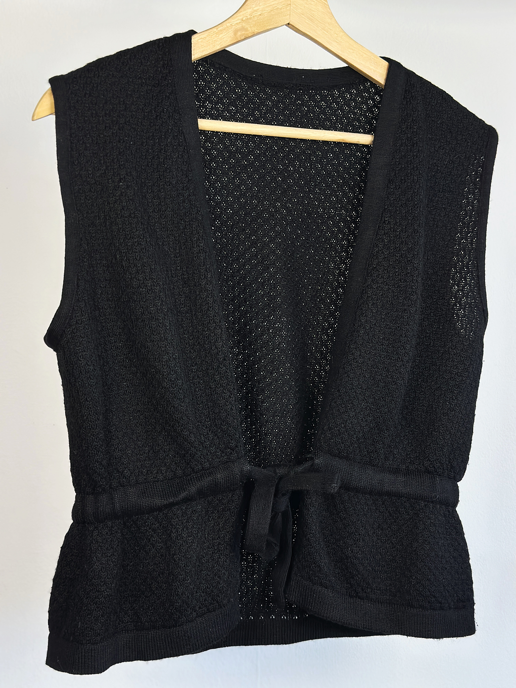 Chaleco sin mangas negro 3