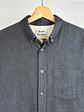 Camisa gris oscuro melange - Miniatura 2
