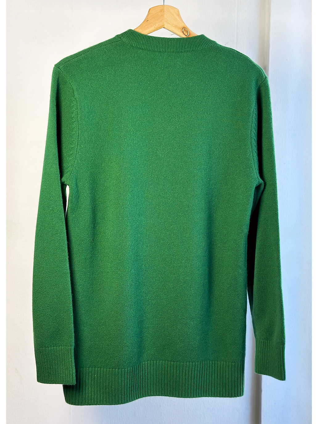 Suéter verde cachemira 6