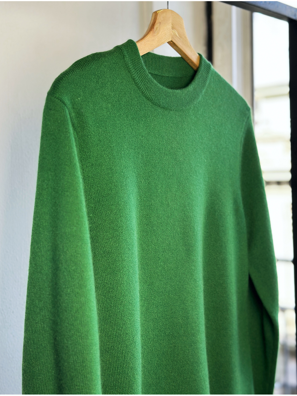 Suéter verde cachemira 3