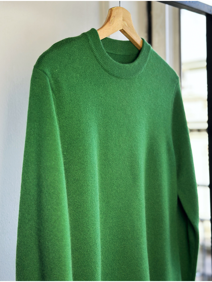 Suéter verde cachemira 3