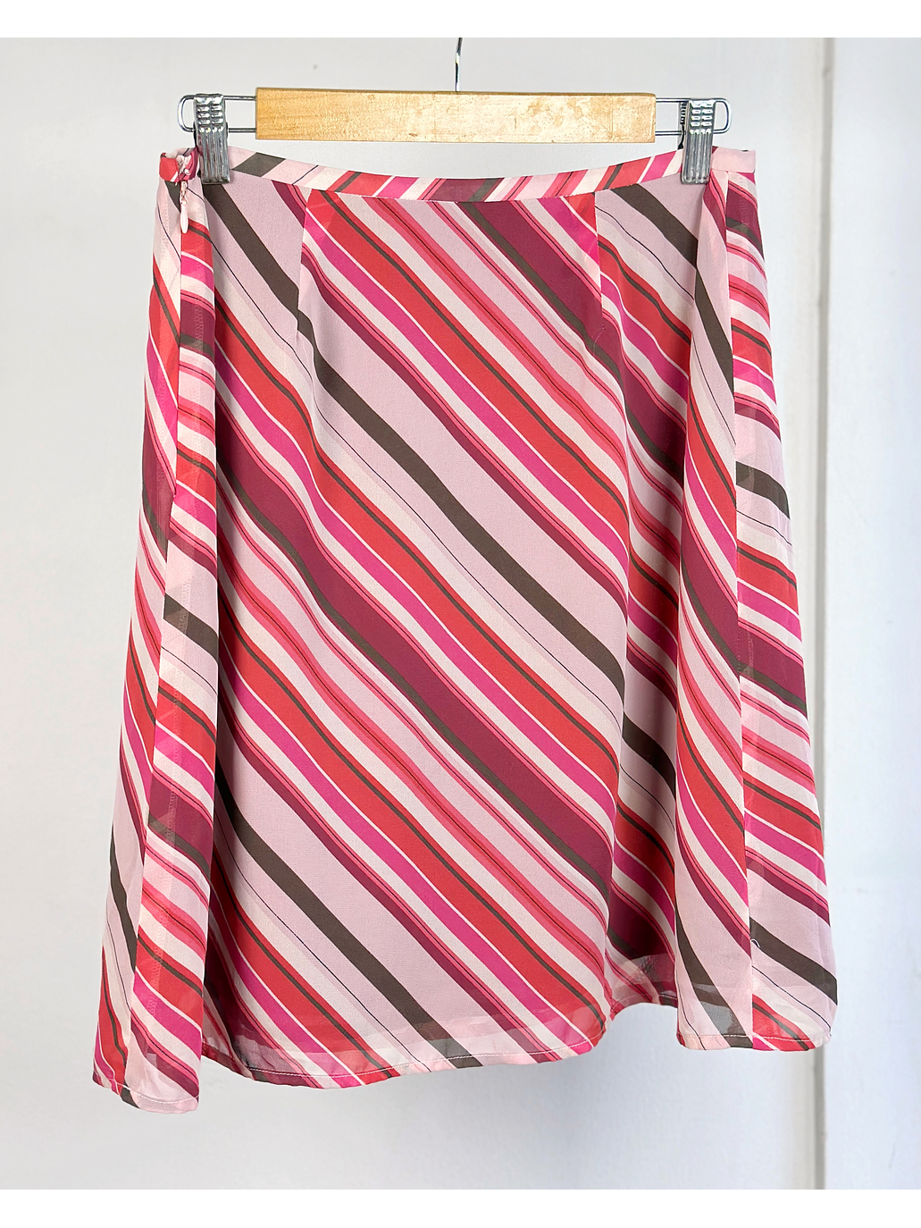Falda mini rayada 2