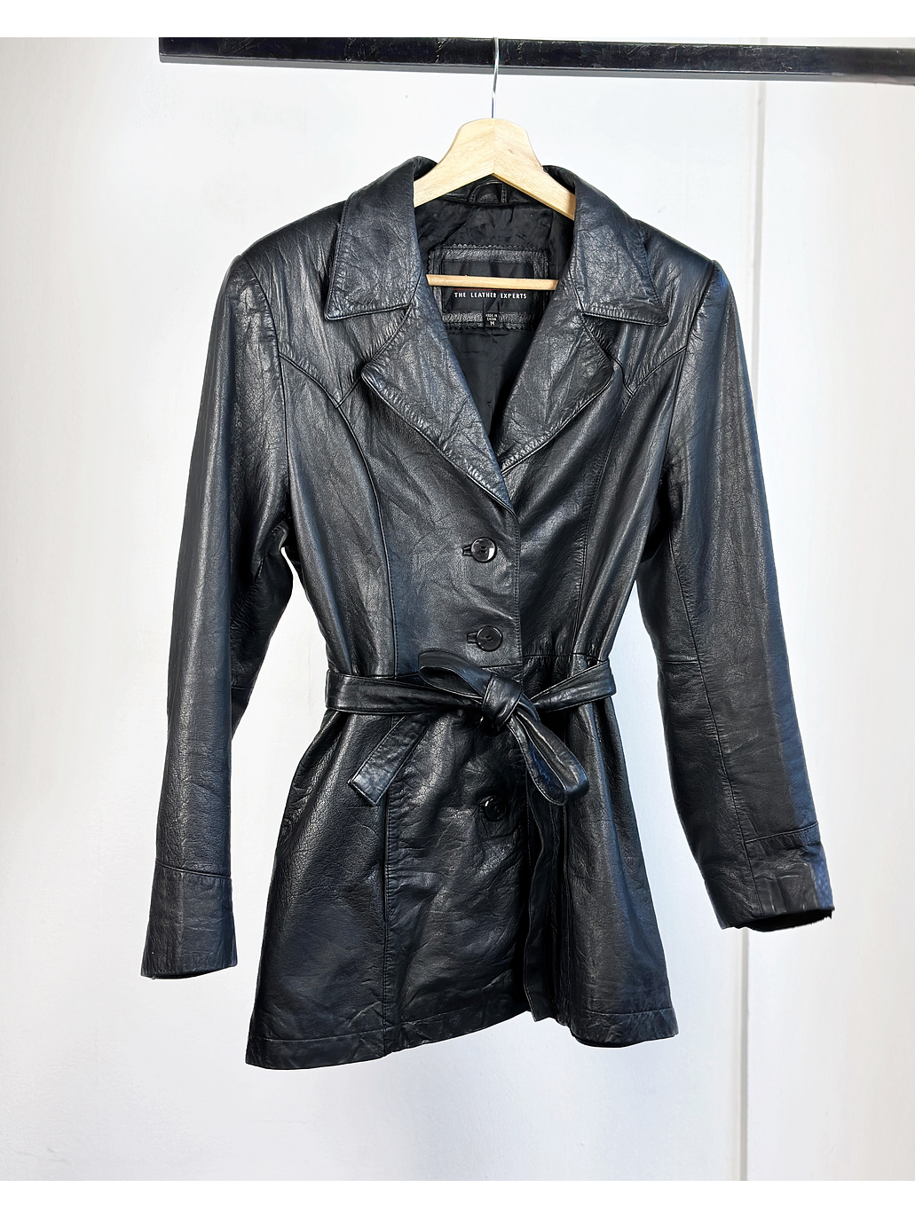 Chaqueta de cuero negra 3