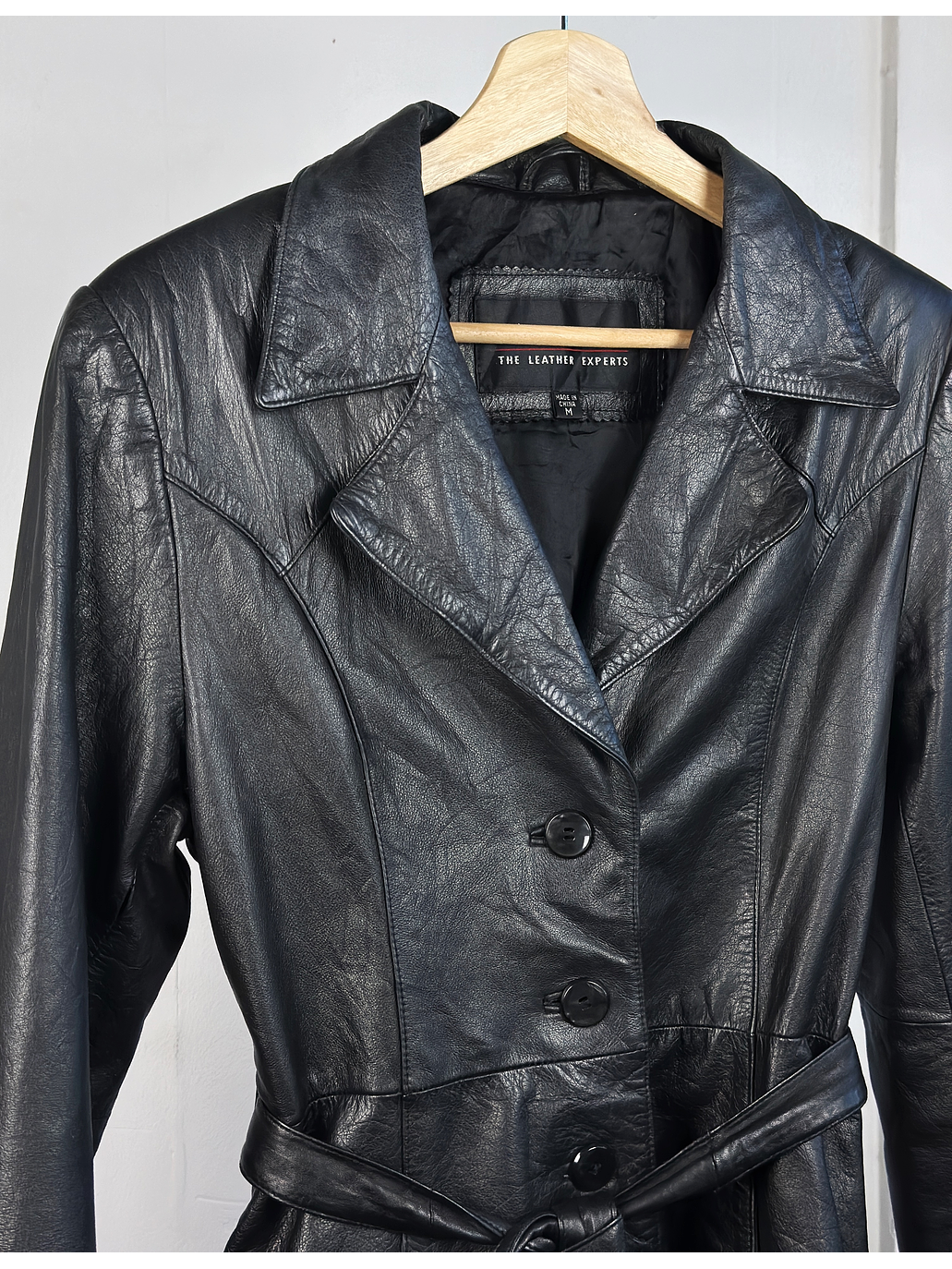 Chaqueta de cuero negra 2