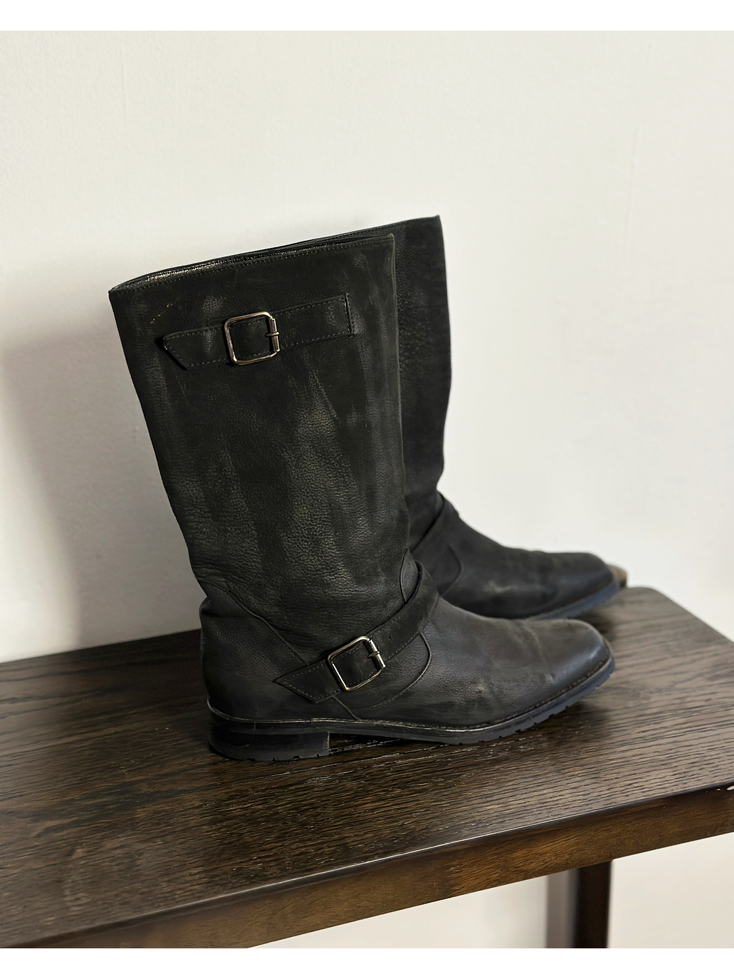 Botas negras de cuero 5