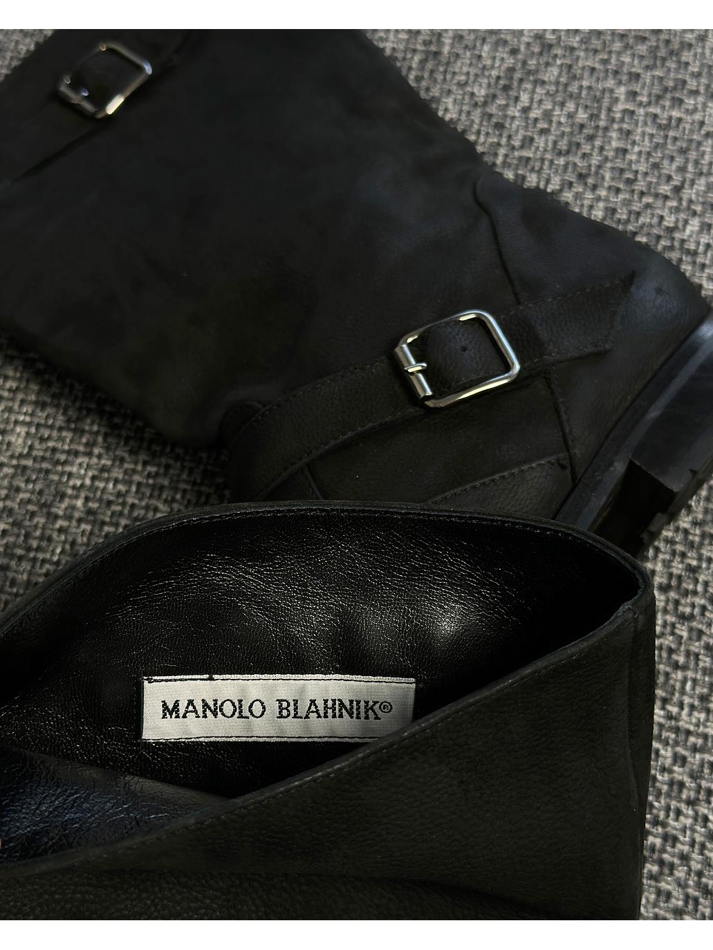 Botas negras de cuero 2