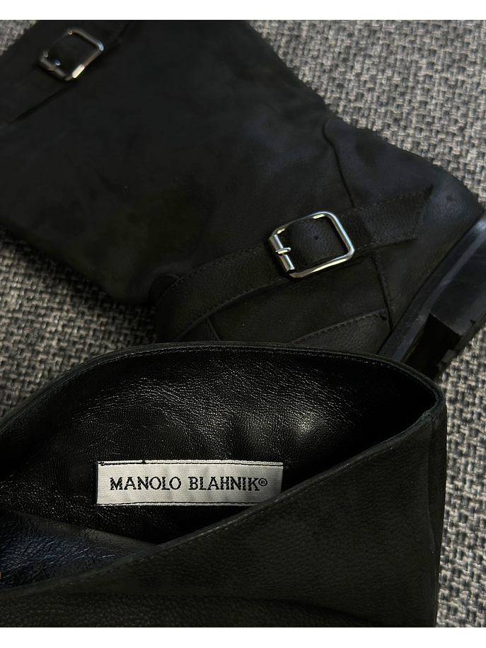 Botas negras de cuero 2