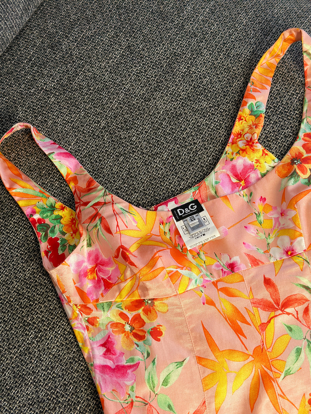 Top floreado satinado 4