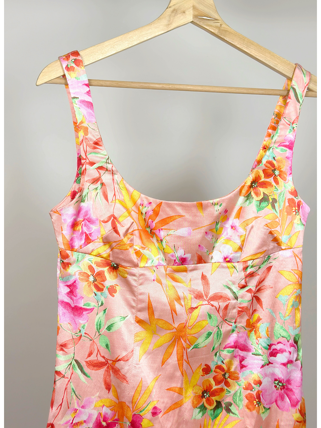 Top floreado satinado 6