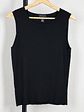 Top negro de punto  - Miniatura 1