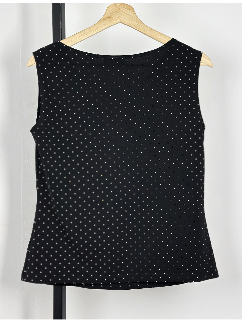 Top drapeado polka dots 2