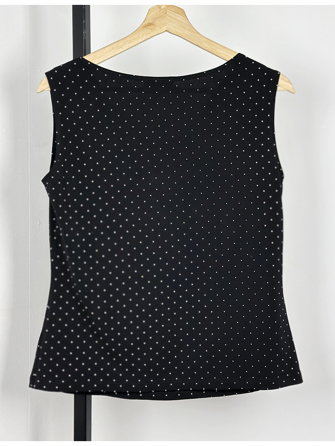 Top drapeado polka dots 2