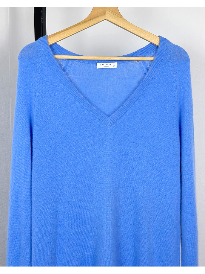 Suéter cachemira celeste 3