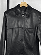 Chaqueta de cuero negra - Miniatura 2