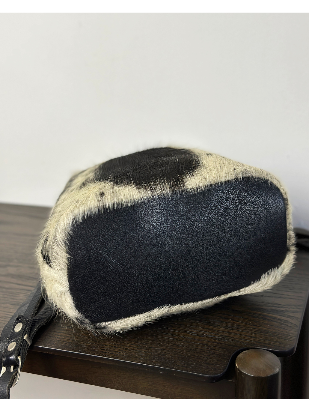 Morral de cuero de vaca 2