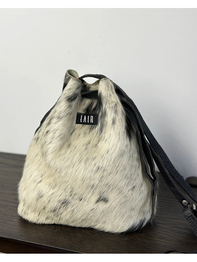 Morral de cuero de vaca 4