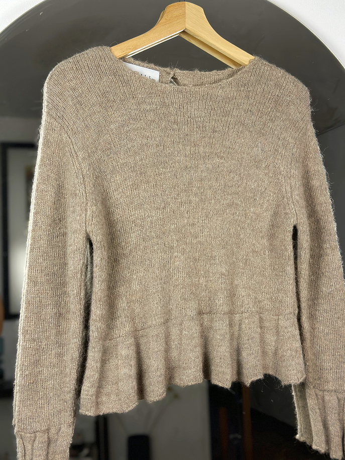 Suéter beige alpaca 2