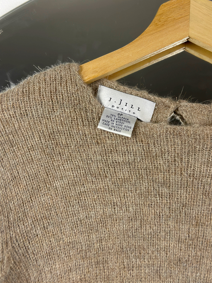 Suéter beige alpaca 5