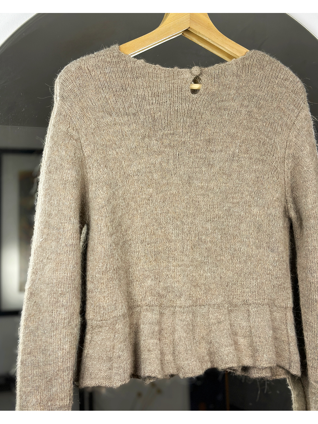 Suéter beige alpaca 4