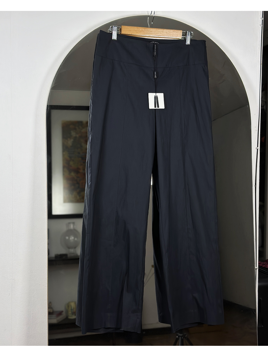 Pantalón azul wide leg 1