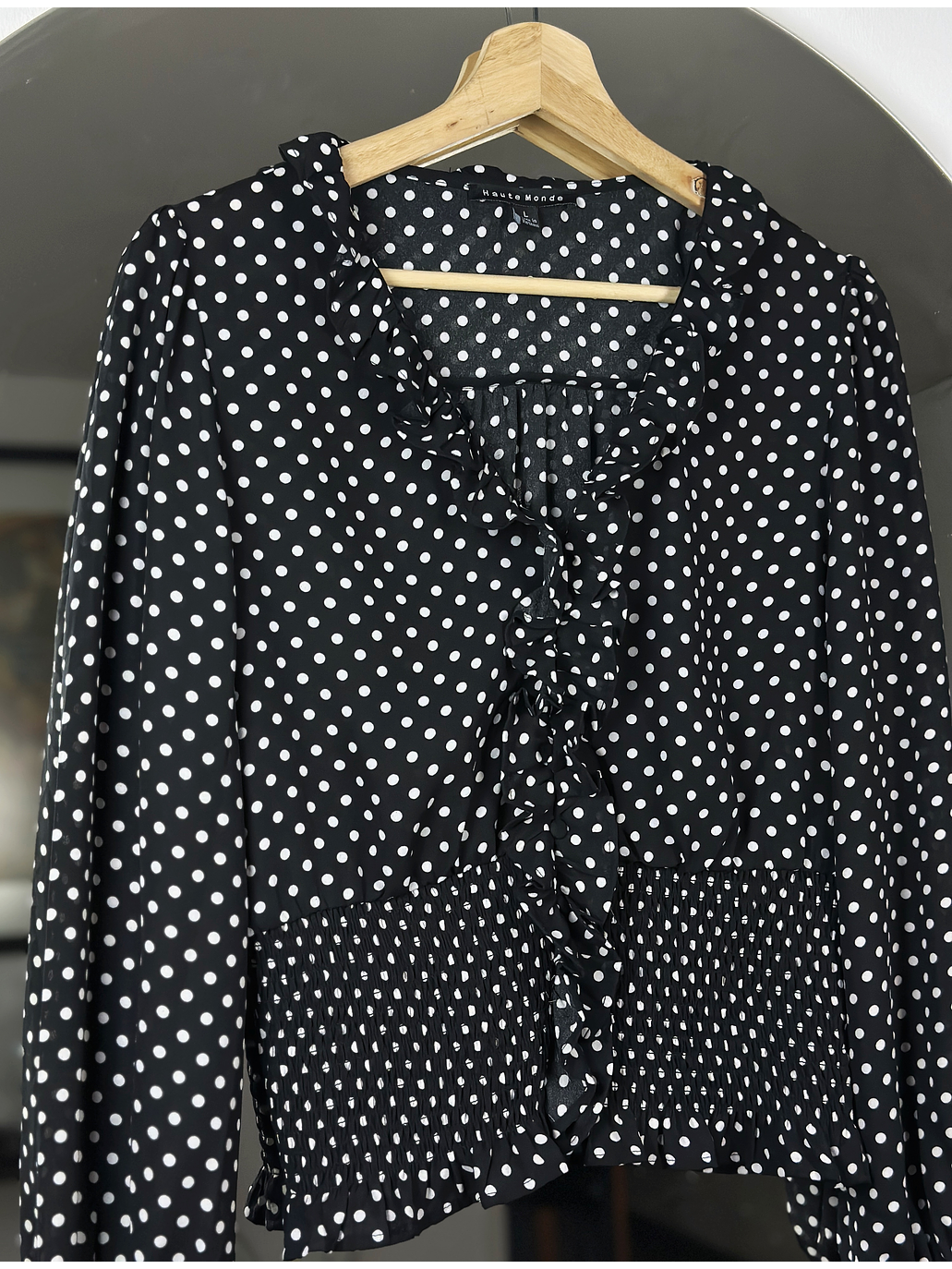 Top polka dots vuelos 2